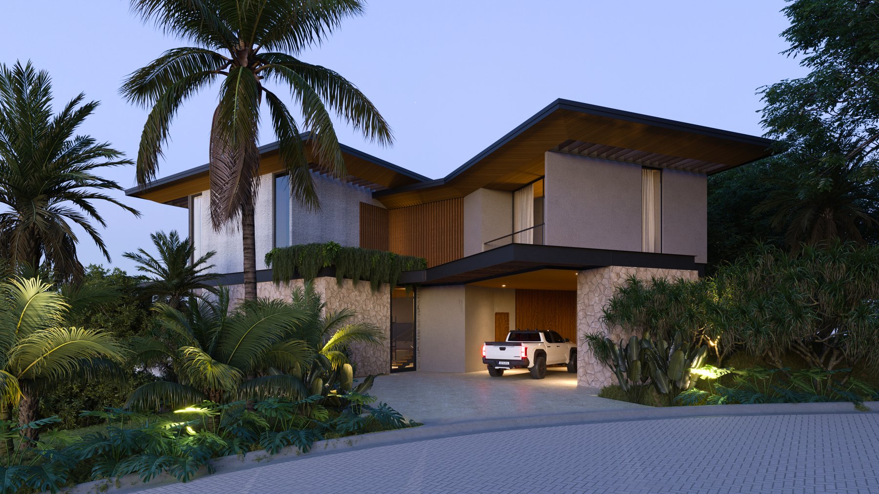 Cantomar Ocean Club — residential architecture, Guanacaste, Costa Rica